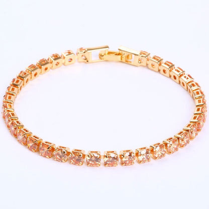 Cubic Zirconia Tennis Bracelets For Men/Women