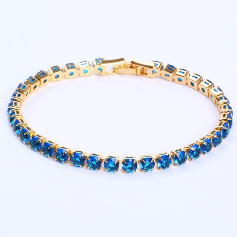 Cubic Zirconia Tennis Bracelets For Men/Women