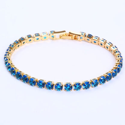 Cubic Zirconia Tennis Bracelets For Men/Women